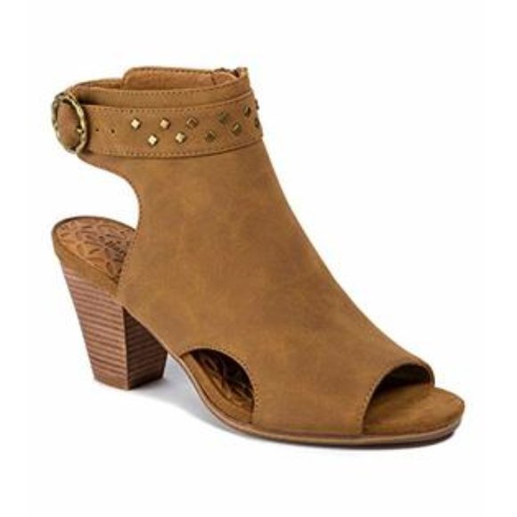 BareTraps Reining Open Toe Special Occasion Bootie
